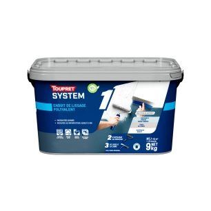 enduit de lissage polyvalent toupret system enduit de lissage polyvalent toupret system - toupret