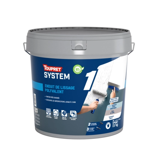 enduit de lissage polyvalent toupret system enduit de lissage polyvalent toupret system - toupret