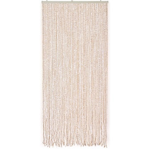 rideau de porte en feuillage samana blanc 90 x 200 cm rideau de porte en feuillage samana blanc 90 x 200 cm - morel