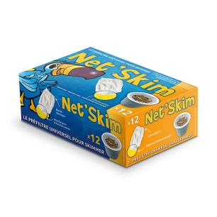 net skim - préfiltres jetables pour paniers de skimmer x12 net skim - préfiltres jetables pour paniers de skimmer x12 - quimicam