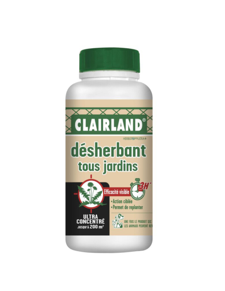 désherbant tous jardins ultra-concentré 500 ml désherbant tous jardins ultra-concentré 500 ml - clairland