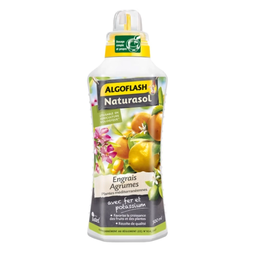 engrais liquide agrumes et plantes méditerranéennes naturasol uab 500 ml engrais liquide agrumes et plantes méditerranéennes nat