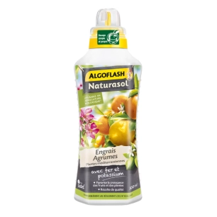 engrais liquide agrumes et plantes méditerranéennes naturasol uab 500 ml engrais liquide agrumes et plantes méditerranéennes nat
