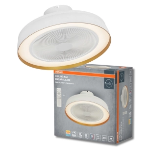 ventilateur plafonnier à eclairage led compact 480 49w blanc ventilateur plafonnier à eclairage led compact 480 49w blanc - osra