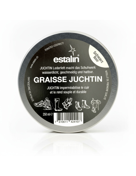 Graisse Cuir Juchtin Estalin Nourrit, protège et assouplit le cuir - Estalin