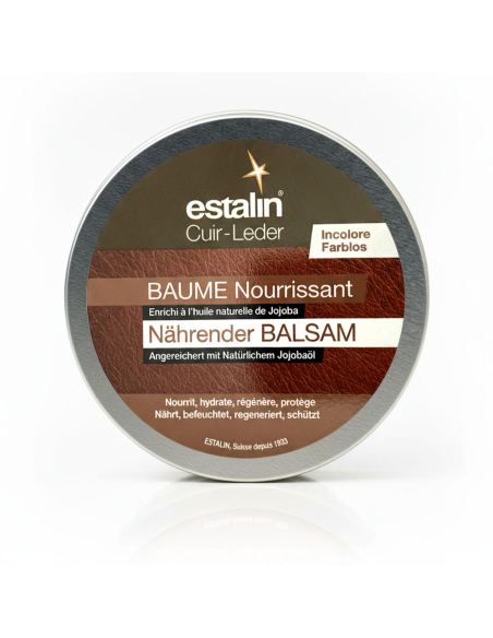 Baume Cuir Estalin 125ml Nourrit et protège le cuir en profondeur - Estalin