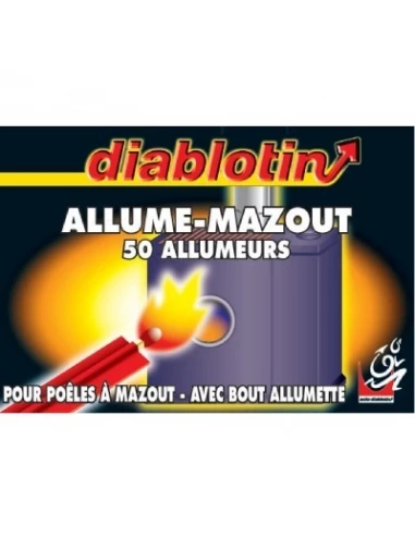 Allume mazout avec bout allumette x50