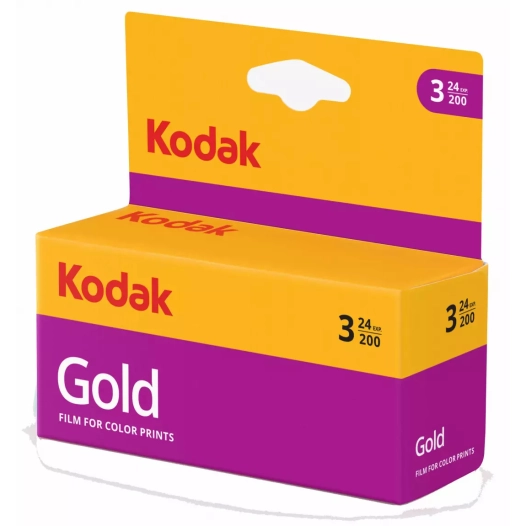 gold gb 200 135 24 tripack - kodak