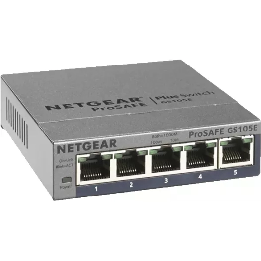 switch 5 ports.manageable. - netgear