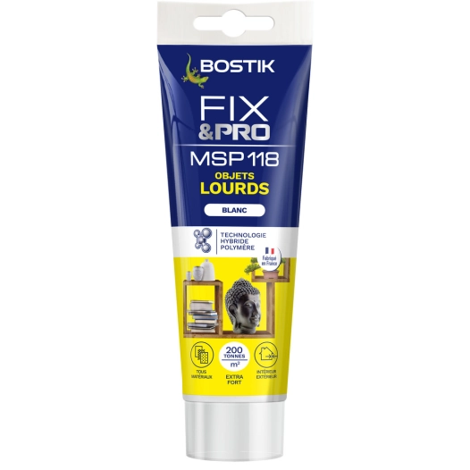 mastic colle fixpro msp118 objets lourds mastic colle fixpro msp118 objets lourds - bostik