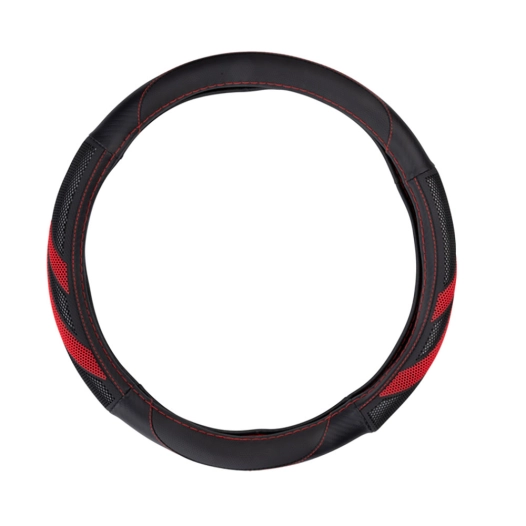 couvre-volant, noir avec détails rouges, ø37-39 cm