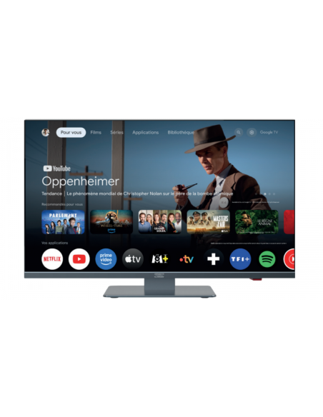 smart tv 22'' google antarion - antarion bleu