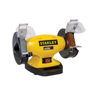 meuleuse d'établi - 1x meule à meuler + 1x roue à brosses - 330 w, 2980 tr/min, meule de meulage taille 150 x 20 x 12,7 mm + meu