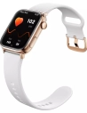 ecran 1,96 amoled.rose gold/white. - ice watch