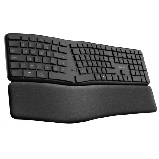 clavier sans fil keyra ergo.bluetooth. - trust