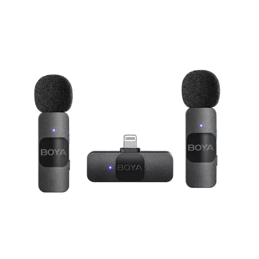 by-v2 v2 micro sans fil 2tx + 1rx light - boya
