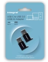 2 adaptateurs usb-c vers usb-a. - integral