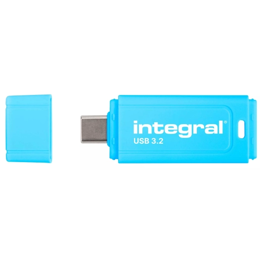 cle usb 128go.usb-c 3.2.bleu. - integral