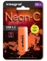 cle usb 32go.usb-c 3.2.orange. - integral
