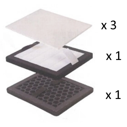 jeu de filtres de remplacement pour vtsfe