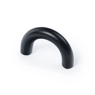 poignée de meuble, modèle 150, en métal finition noir mat, 8 x 40 x 24 mm, blister 4 unités
