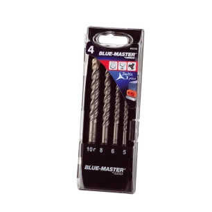 forets muraux delta 3 plus ø5-6-8-10 mm, jeu 4 piéces