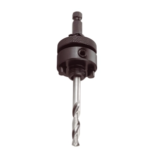 arbre pour scies trépans de ø32 à 250 mm queue hexagonale 9,5 mm