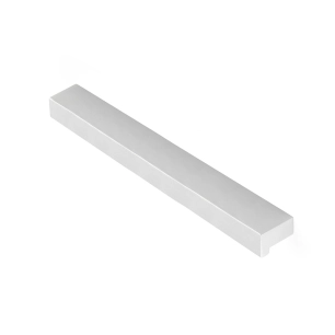 poignée de meuble type anse, modèle 2274, en aluminium anodisé avec finition mat, 128 mm