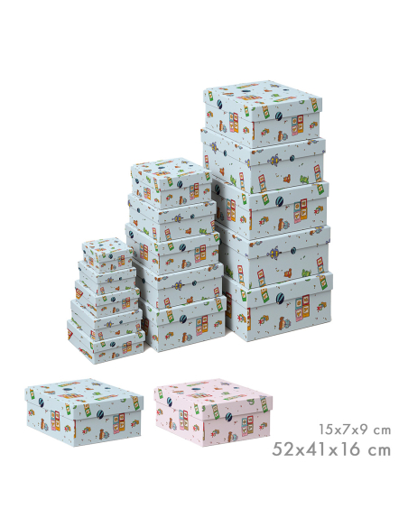 Boîtes Rangement Enfants CAISON Rangement gigogne design infantile - CAISON