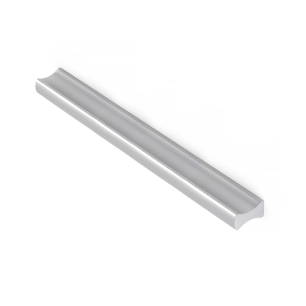poignée de meuble en aluminium, modèle 2279, finition anodisée mate, 128 mm, blister 4 unités