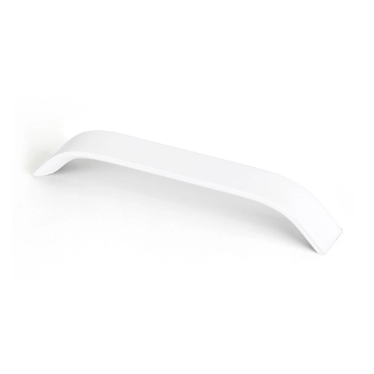 poignée de meuble en aluminium, modèle 2267, finition blanc mat, 160 mm