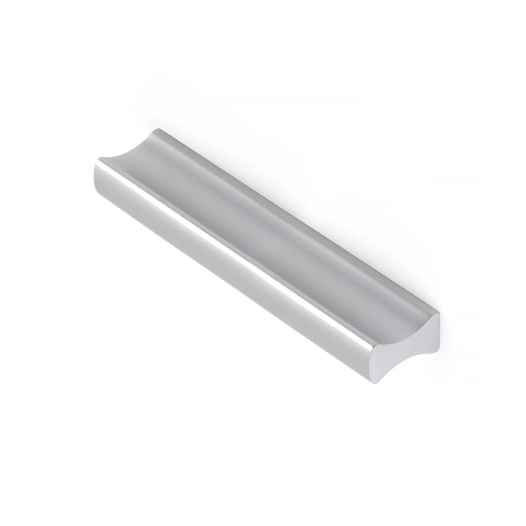poignée de meuble en aluminium, modèle 2279, finition anodisée mate, 64 mm, blister 4 unités
