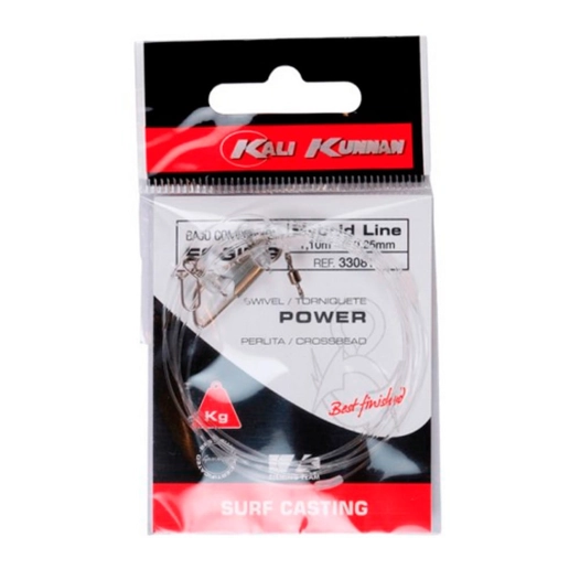 bas de ligne compétition egging, 1,10 m ø0,25 mm