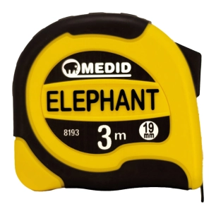 mètre ruban elephant bi-matière 3 m x 19 mm