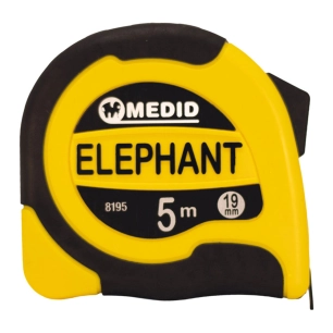 mètre ruban elephant bi-matière 5 m x 19 mm