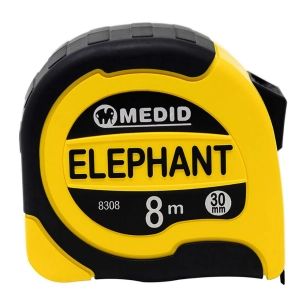 mètre ruban elephant bi-matière 8 m x 30 mm