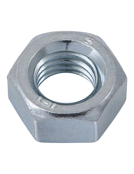 écrou hexagonal din-934, zingué cr-3, m-8. boîte 250 uts
