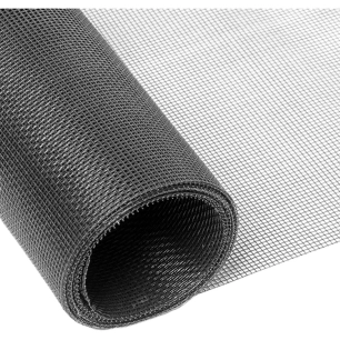 luance toile moustiquaire 120x250cm fibre de verre gris - luance