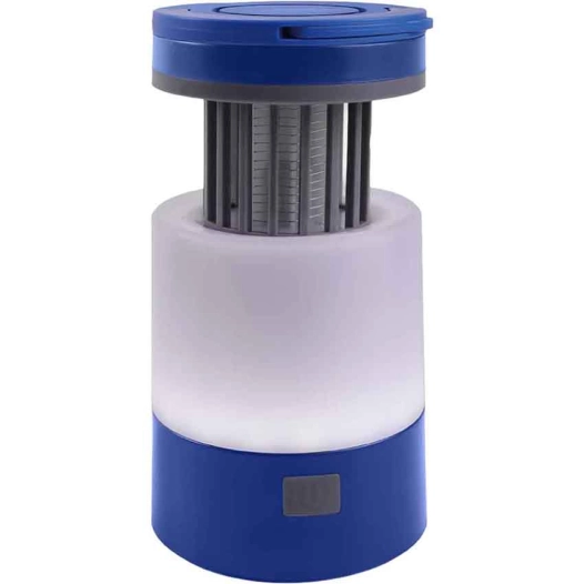 luance lampe uv anti-insectes portative rechargeable 3 en 1 campeur bleu - luance