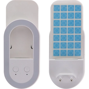 luance prise uv anti-insectes avec 4 stickers blanc - luance