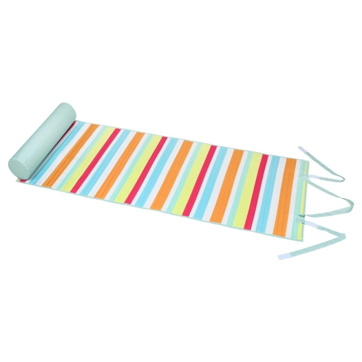 stof tamaris matelas de plage bleu 150x60+15cm - stof