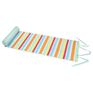 stof tamaris matelas de plage bleu 150x60+15cm - stof
