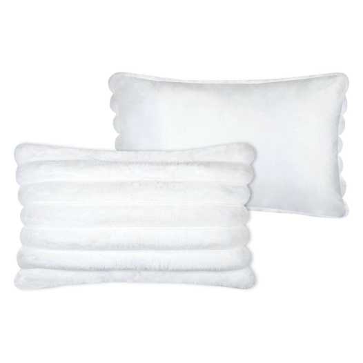 coussin stof polary blanc 50x80cm - stof
