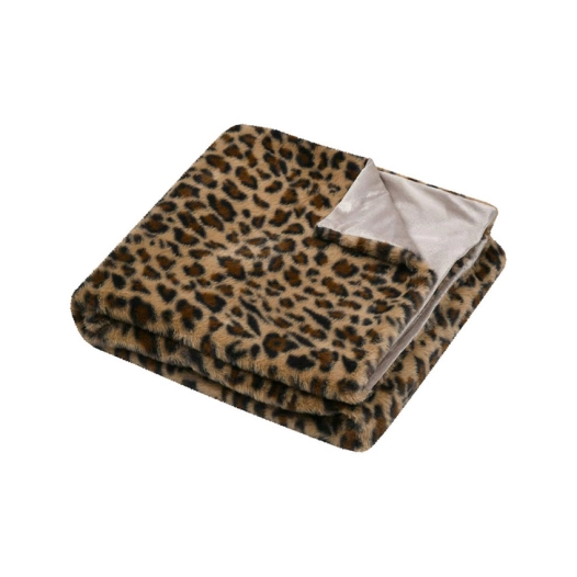 plaid stof fauves 130x160cm camel - stof