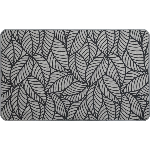 tapis jungle gris luance 50x80cm - luance