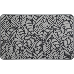tapis jungle gris luance 50x80cm - luance