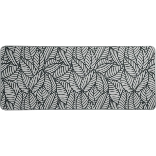 tapis jungle gris luance 50x120cm - luance