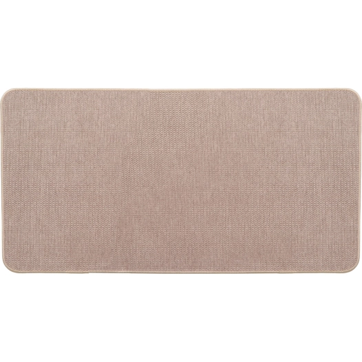 tapis hexagone beige luance 45x80cm - luance