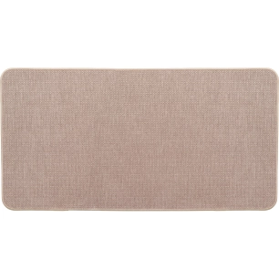tapis hexagone beige luance 45x80cm - luance