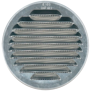 grille alu ronde persienne ã¸100 mm - quinoa residentiel
